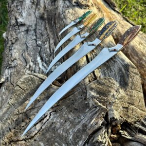 Handmade 5-Piece Flexible Fishing Fillet Knife Set
MZ:03
