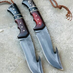 Heavy-Duty Gut Hook Hunter Set, Hardwood Handle Series

MZ:28