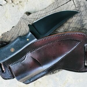 Elite Black Blade Hunting Knife with Micarta Grip
MZ:32