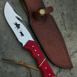 Frontier Rider Skinner Knife with Leather Sheath
MZ:56